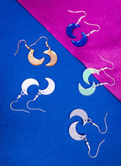 Tatty Devine - Moon Charm Earrings
