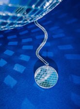 Tatty Devine - Disco Ball Pendant Necklace