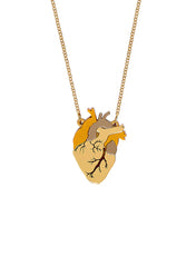 Tatty Devine - Heart of Gold Necklace