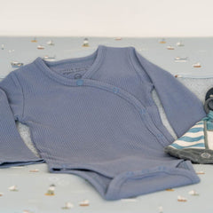Little Dutch One Piece Wrap Suit - Blue