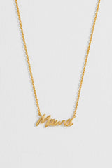 Estella Bartlett Gold Mama Necklace