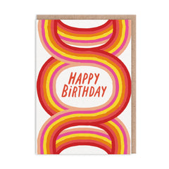 Ohh Deer - Rainbow Loops Happy Birthday Card