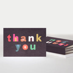 Caroline Gardner - Bold Text Thank You Cards Pack of 10