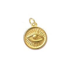 Moments Gold Eye Charm
