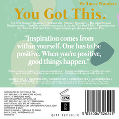 Gift Republic- You Got This Shower Steamers