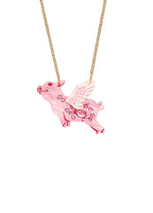 Tatty Devine - Pigs Might Fly Pendant