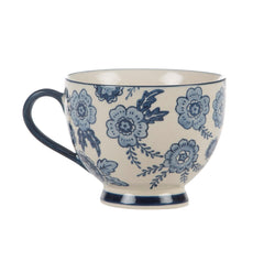Sass & Belle Blue Willow Floral Mug
