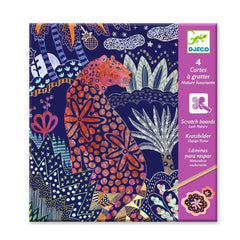 Djeco Scratch Boards - Lush Nature