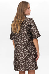 Numph Ming Dress - Black Coffee