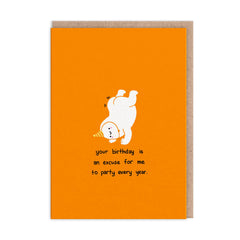 Ohh Deer Party Every Year Card