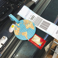 Kikkerland World Traveler Luggage Tag