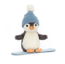 Jellycat Peanut Penguin Snowboarding