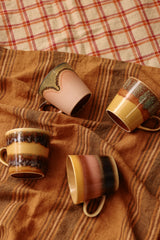 HKLIVING 70s Ceramics Cappuccino Mug - Blossom