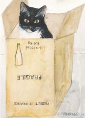 Canns Down Press - Elizabeth Blackadder: Cat in a Box
