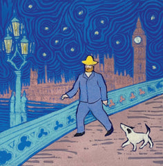 Canns Down Press - Once Upon A Time in London Night Card