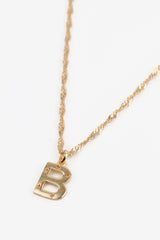 My Doris - Gold Initial Charm Necklaces