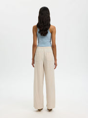 Selected Femme Anna O-Neck Tank Top - Dusty Blue