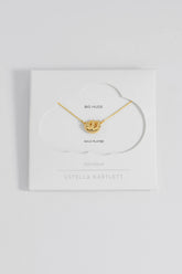 Estella Bartlett Hanging Sloth Necklace - Gold Plated