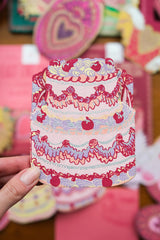 East End Press Birthday Cake Concertina Greeting Card