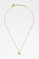 Estella Bartlett Pave Smiley Necklace