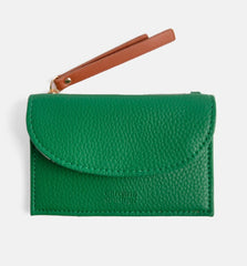 Caroline Gardner Green Card Holder Coin Purse