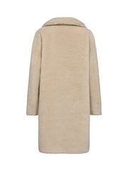 Numph Nuelliot Reversible Coat - Cognac