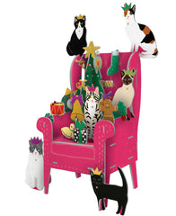Roger La Borde Festive Pop & Slot Advent Calendar - Cosy Cats