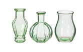 Sass & Belle Pale Green Vintage Bud Vases - Set of 3