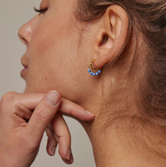 Enamel Copenhagen Astrid Hoops - Cornflower