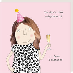 Rosie Made A Thing Distance Birthday Card