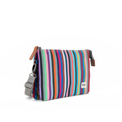 Roka Carnaby Canvas Crossbody Bag - Multi Stripe