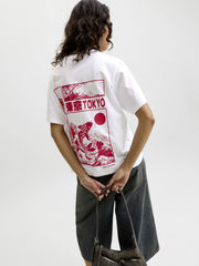 JJXX Japan Loose T-Shirt - Swim Cap/Tokyo
