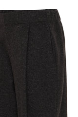 Fransa Minta Pants - Charcoal Grey Melange