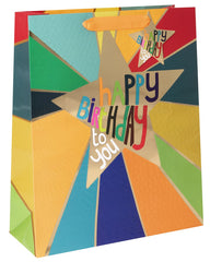 Glick Shopper Star Rays Gift Bag