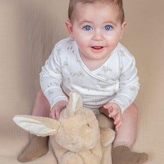 Little Dutch Bodysuit Wrap Long Sleeves - Baby Bunny