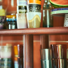 HKliving 70's Ceramics Coffee Mug - Ash