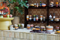 HKLIVING 70s Ceramics Cappuccino Mug - Burst