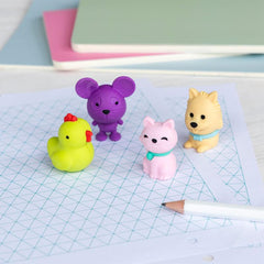 Playful Animal Erasers