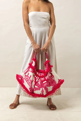 Slouch Bag Giant Willow Fuschia - One Hundred Stars