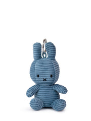 Miffy - Aviator Blue Corduroy Keyring Bunny