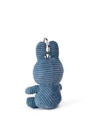 Miffy - Aviator Blue Corduroy Keyring Bunny