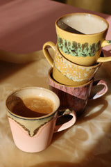HKLIVING 70s Ceramics Americano Mug - Blossom