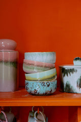 HKLIVING 70s Ceramics Dessert Bowl - Petal
