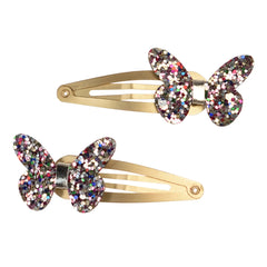 Rex London - Fairies In The Garden Glitter Hair Clips - Set of 2