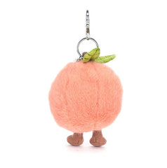 Jellycat Amuseables Peach Bag Charm
