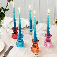 Double Sided Glass Candle & Tealight Holder