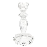 Rex Glass Candle Holder - Clear