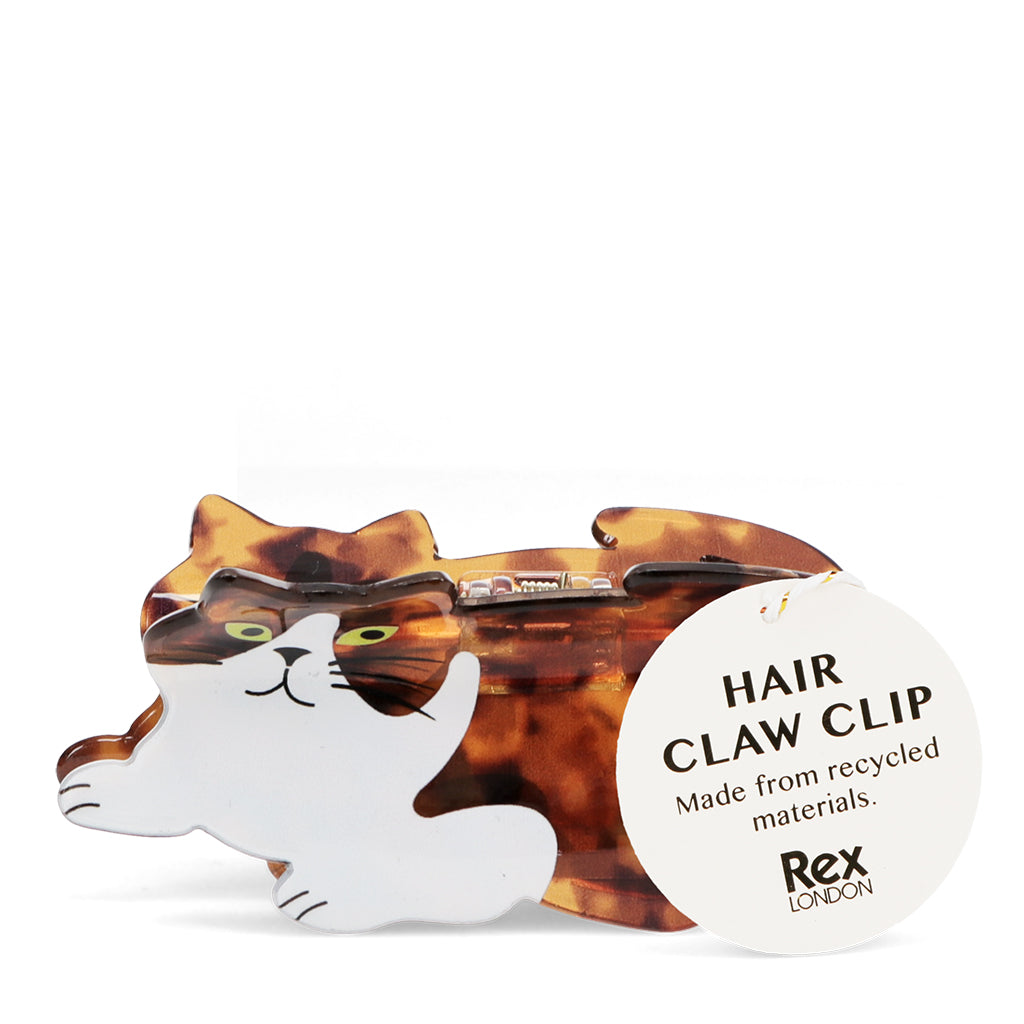 Picture of Rex London - Hair Claw Clip - Tabby Cat – Bunka