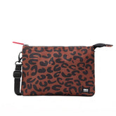 Roka Carnaby Canvas Crossbody Bag - Leopard Print