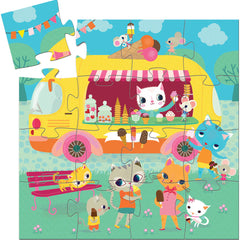Djeco Ice Cream Puzzle - 16 Pieces